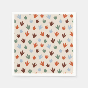 Cute Dinosaur Birthday Party Napkins