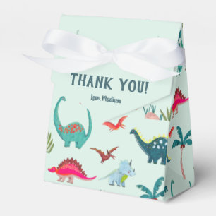 Cute Dinosaur Boy Babyshower Thank you  Favour Box