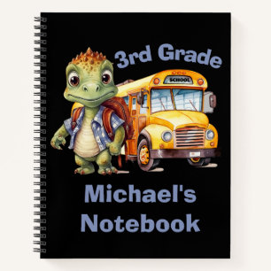 Cute Dinosaur Boy's Notebook