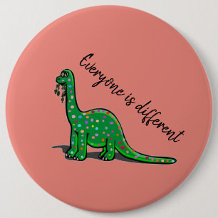 Cute Dinosaur Button
