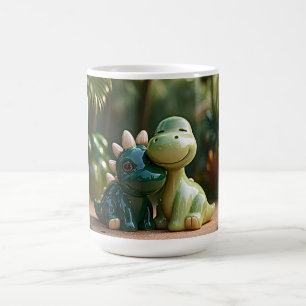 Cute Dinosaur Character Portrait Coffee Mug