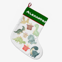 Cute Dinosaur Christmas Gift Exchange