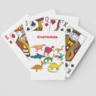 Cute Dinosaur Collection Thunder_Cove Playing Cards