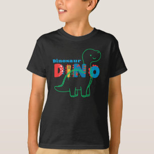 Cute Dinosaur Customise Kids T-Shirt