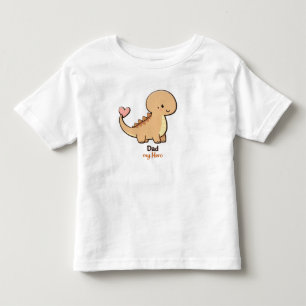 Cute Dinosaur Dad My Hero Kids T-Shirt Father’s