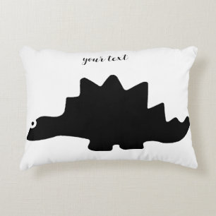 Cute Dinosaur Decorative Accent Pillow