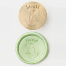 Cute Dinosaur Drawing Custom Name