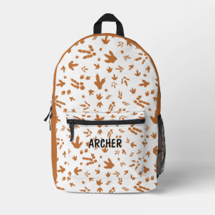 Cute Dinosaur Footprint Backpack