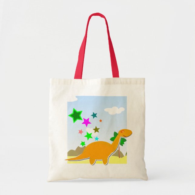 Cute Dinosaur Gift Bag (Front)