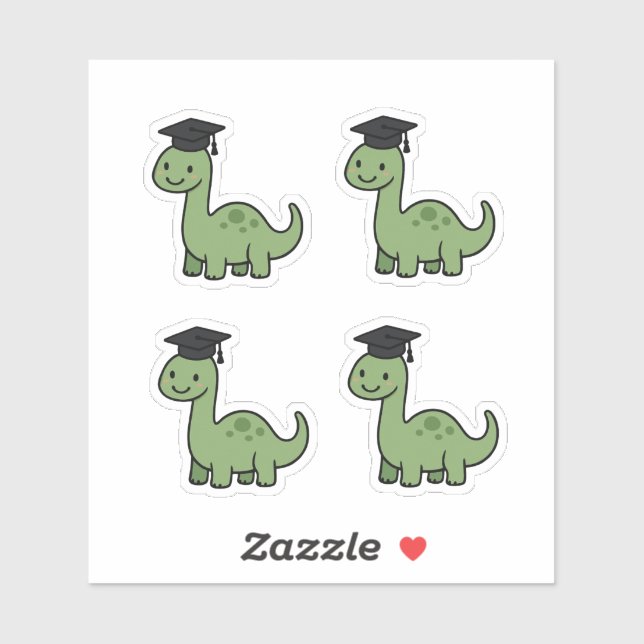 Cute Dinosaur Graduation for Parents/Teachers (Sheet)