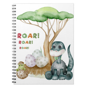 Cute Dinosaur Notebook