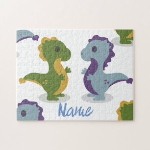Cute Dinosaur Pair Thunder_Cove Jigsaw Puzzle