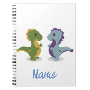 Cute Dinosaur Pair Thunder_Cove Notebook