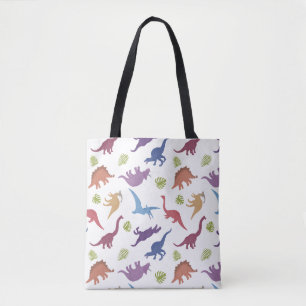 Cute Dinosaur Pattern Dino Tote Bag