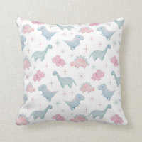 Cute Dinosaur Pattern Girls Nursery Room