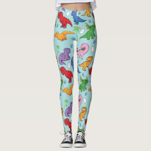 Cute Dinosaur Pattern Leggings