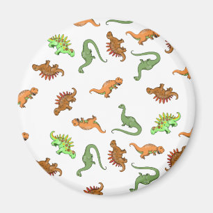 Cute Dinosaur Pattern Magnet