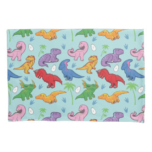 Cute Dinosaur Pattern Pillowcase