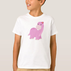 Cute Dinosaur, Pink Dinosaur, Girl Dinosaur, Dino T-Shirt