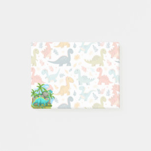 Cute Dinosaur Post-it Notes