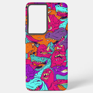 Cute Dinosaur Samsung Phone Case - Tough