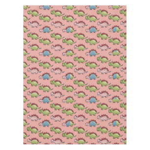 Cute dinosaur seamless pattern tablecloth