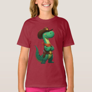 Cute dinosaur sheriff/cowboy T-Shirt