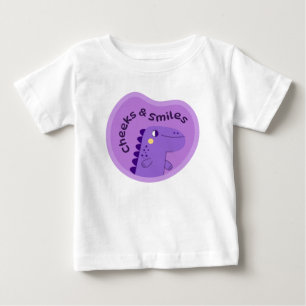 Cute Dinosaur Smiling T-Shirt