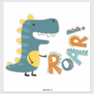 Cute Dinosaur Sticker