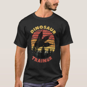 Cute Dinosaur Trainer Vintage Halloween Dinosaur R T-Shirt