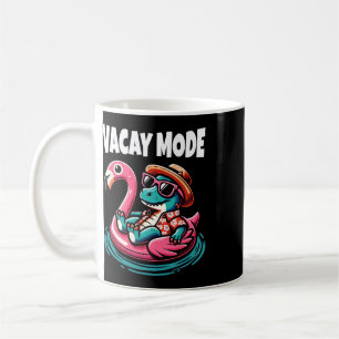 Cute Dinosaur Vacay Mode Funny Family Vacation Kid Coffee Mug