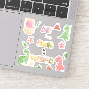 Cute Dinosaur Vinyl Sticker   My Own World