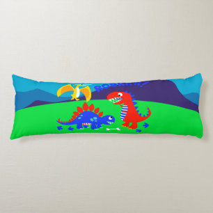 Cute dinosaurs body cushion