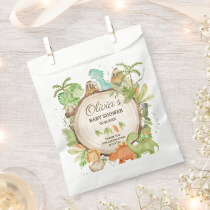 Cute Dinosaurs Boy Baby Shower Birthday Favour Bags