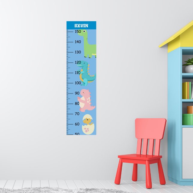 Cute Dinosaurs Growth Chart (Nursery 1)