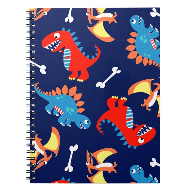 Cute dinosaurs notebook (Front)