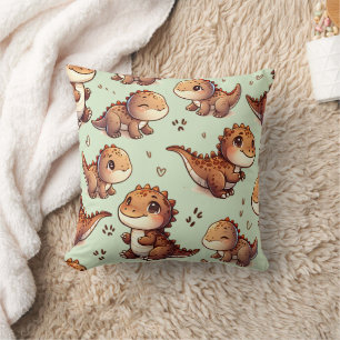 Cute Dinosaurs Nursery Cushion
