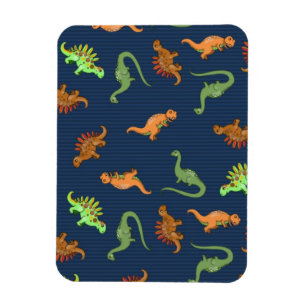 Cute Dinosaurs Pattern Magnet