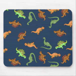Cute Dinosaurs Pattern Mouse Mat