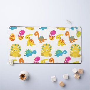 Cute Dinosaurs, Pattern Of Dinosaurs, Baby Dino Desk Mat