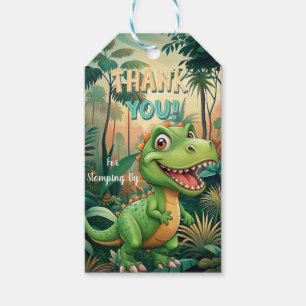 Cute Dinosaurs roar Boy Birthday party  Gift Tags