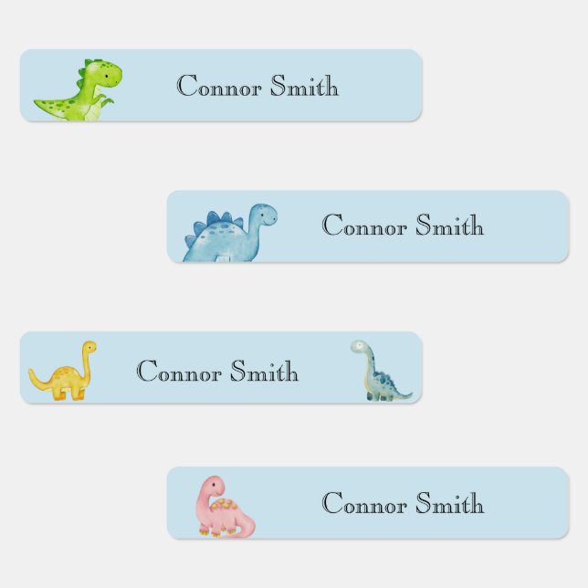 Cute Dinosaurs School Day Care Name Clothing (Group)