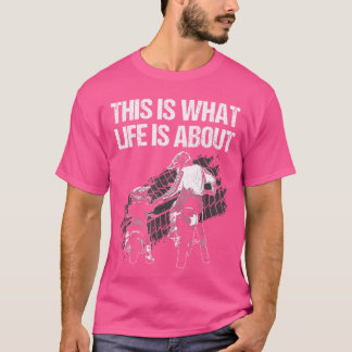 Cute Dirt Bike Art for Men Father Dirtbike Motorcy T-Shirt