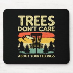 Cute Disc Golf Design For Men Women Disc Golf Play Mouse Mat