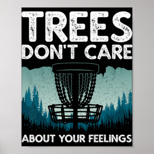 Cute Disc Golf Design For Men Women Disc Golf Play Poster