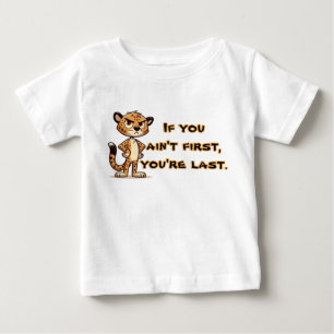 cute, disgruntled cheetah baby T-Shirt