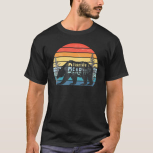 Cute Distressed Brother Bear Sunset T-Shirt