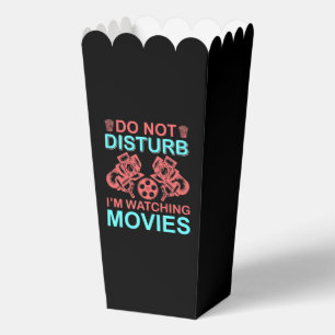 Cute disturb movie word art favour box