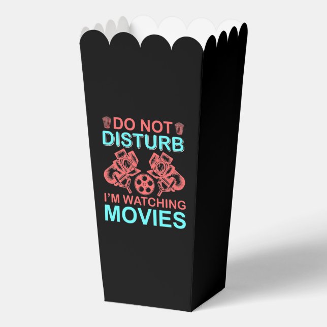 Cute disturb movie word art favour box (Front)