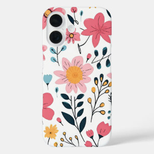 Cute Ditsy Spring Flower iPhone 16 Case